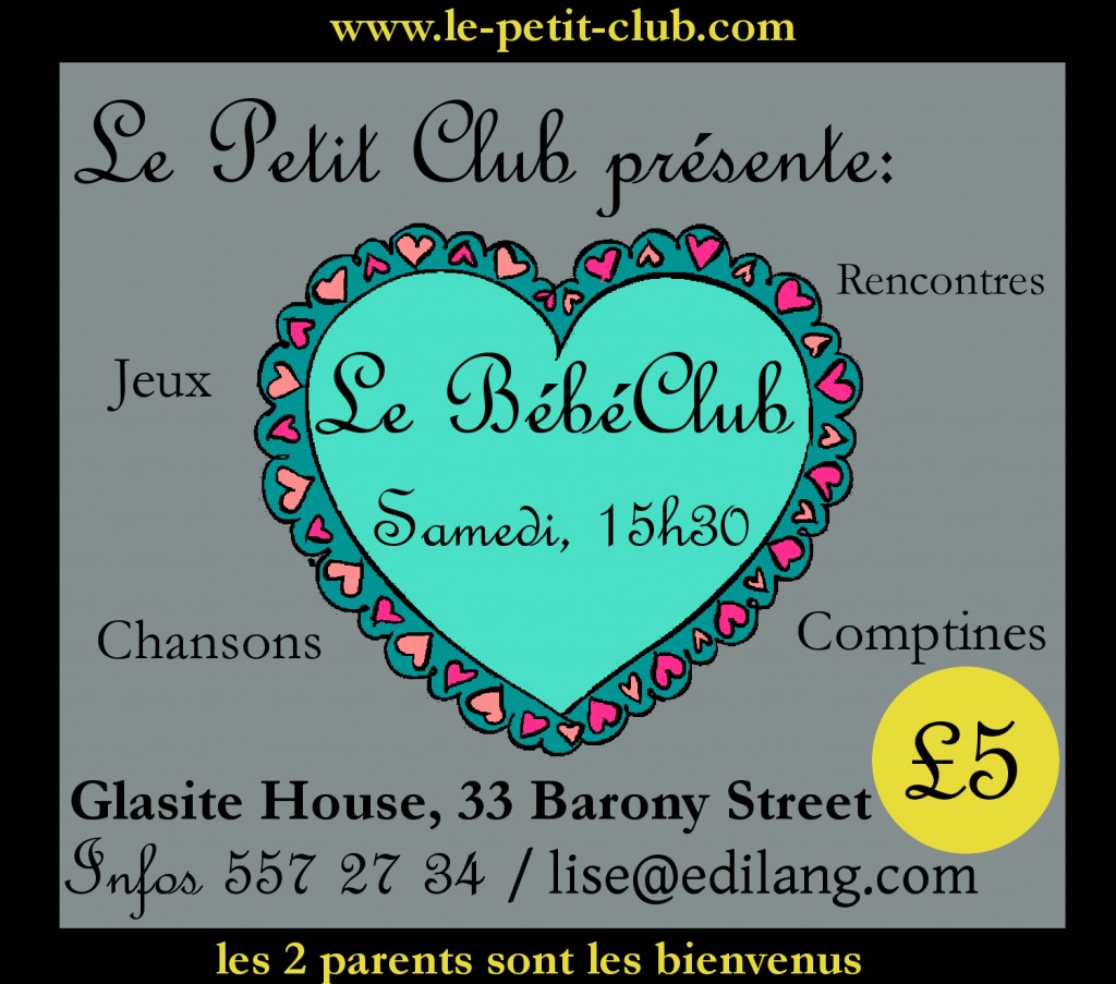 Bébé Club d'Edimbourg